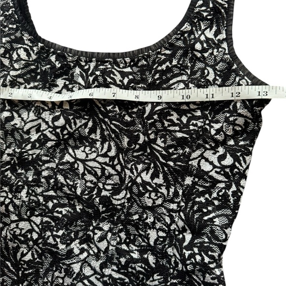 Y2K Lace Floral WHBM Tank Made in USA size Small - Picture 7 of 8